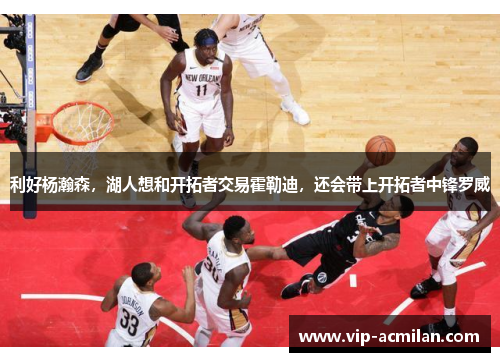 利好杨瀚森，湖人想和开拓者交易霍勒迪，还会带上开拓者中锋罗威
